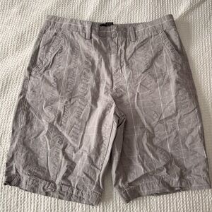 Apt. 9 Light Gray Men's Flat Front Shorts